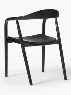 Sedia In Legno Con Braccioli Angelina