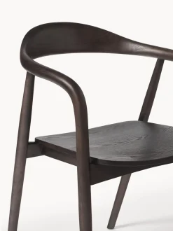 Sedia In Legno Con Braccioli Angelina