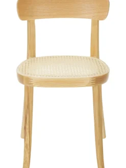 Sedia In Legno Con Intreccio Viennese Richie 2 Pz