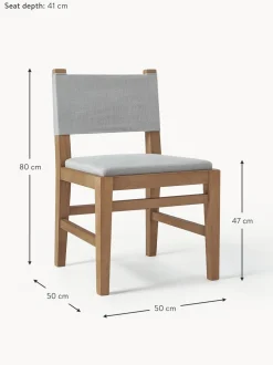 Sedia In Legno Con Rivestimento Liano