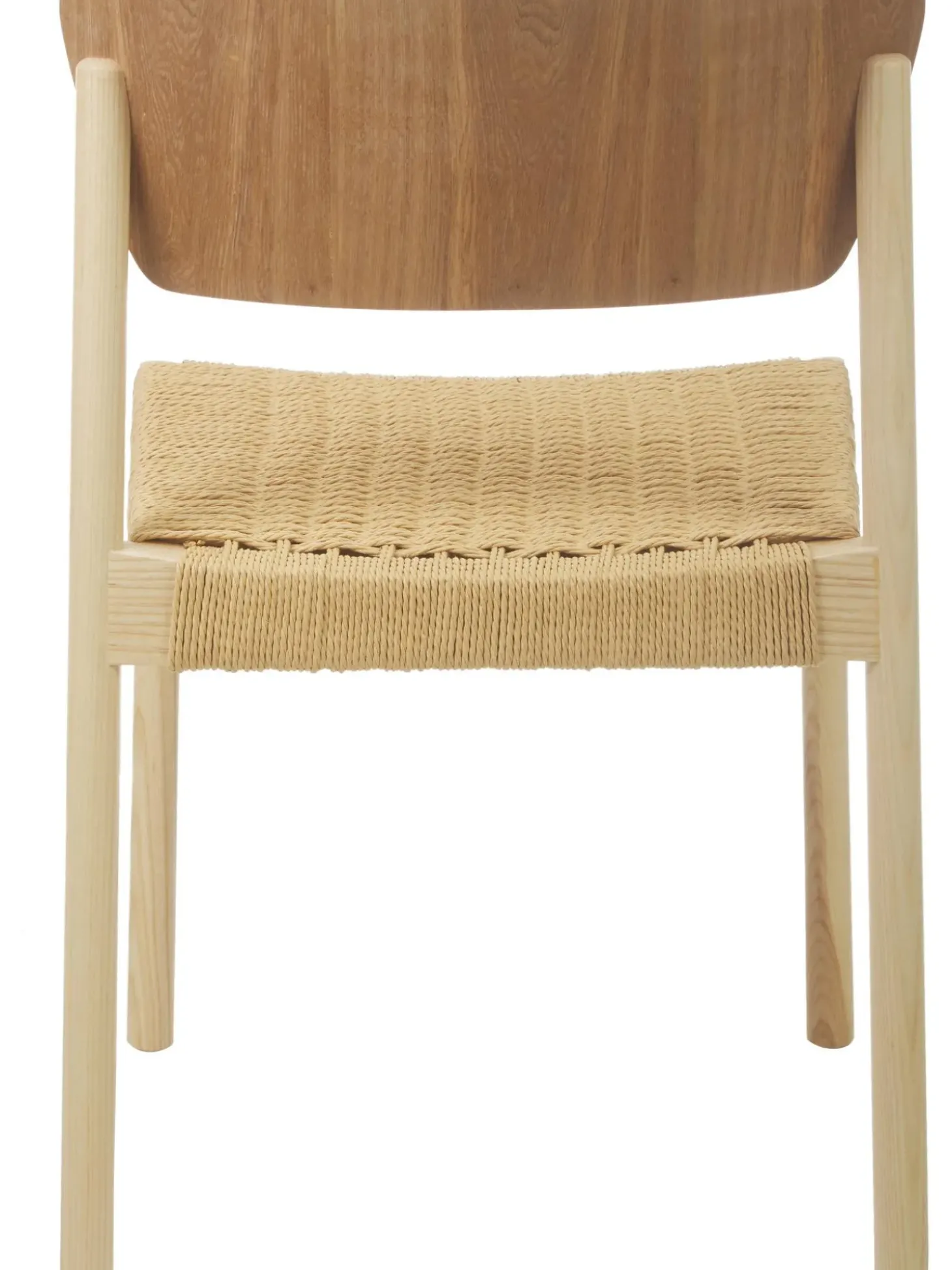 Sedia In Legno Con Seduta In Rattan Danny 2 Pz