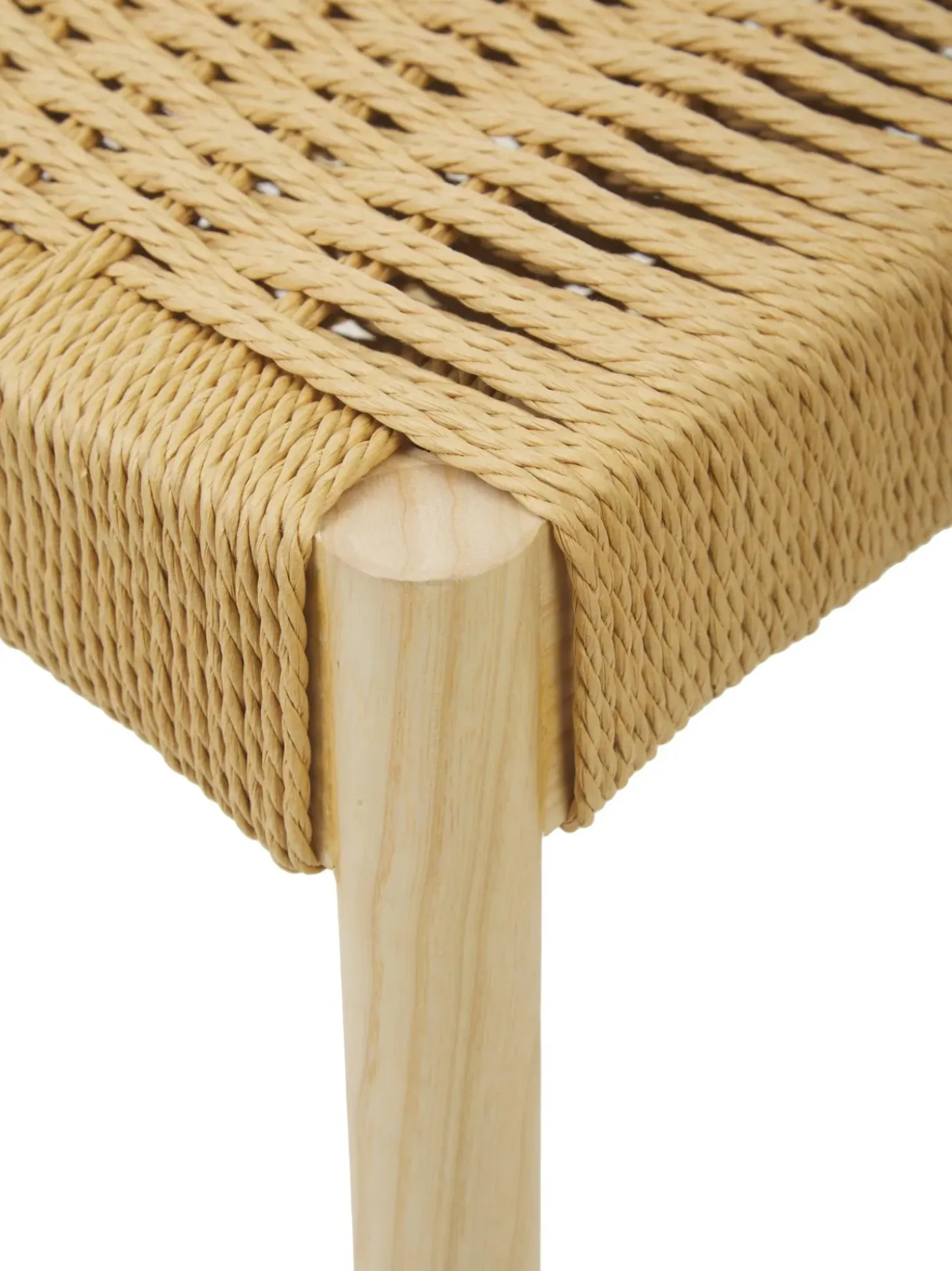 Sedia In Legno Con Seduta In Rattan Danny 2 Pz