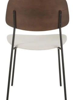 Sedia In Legno Con Seduta Imbottita Nadja 2 Pz