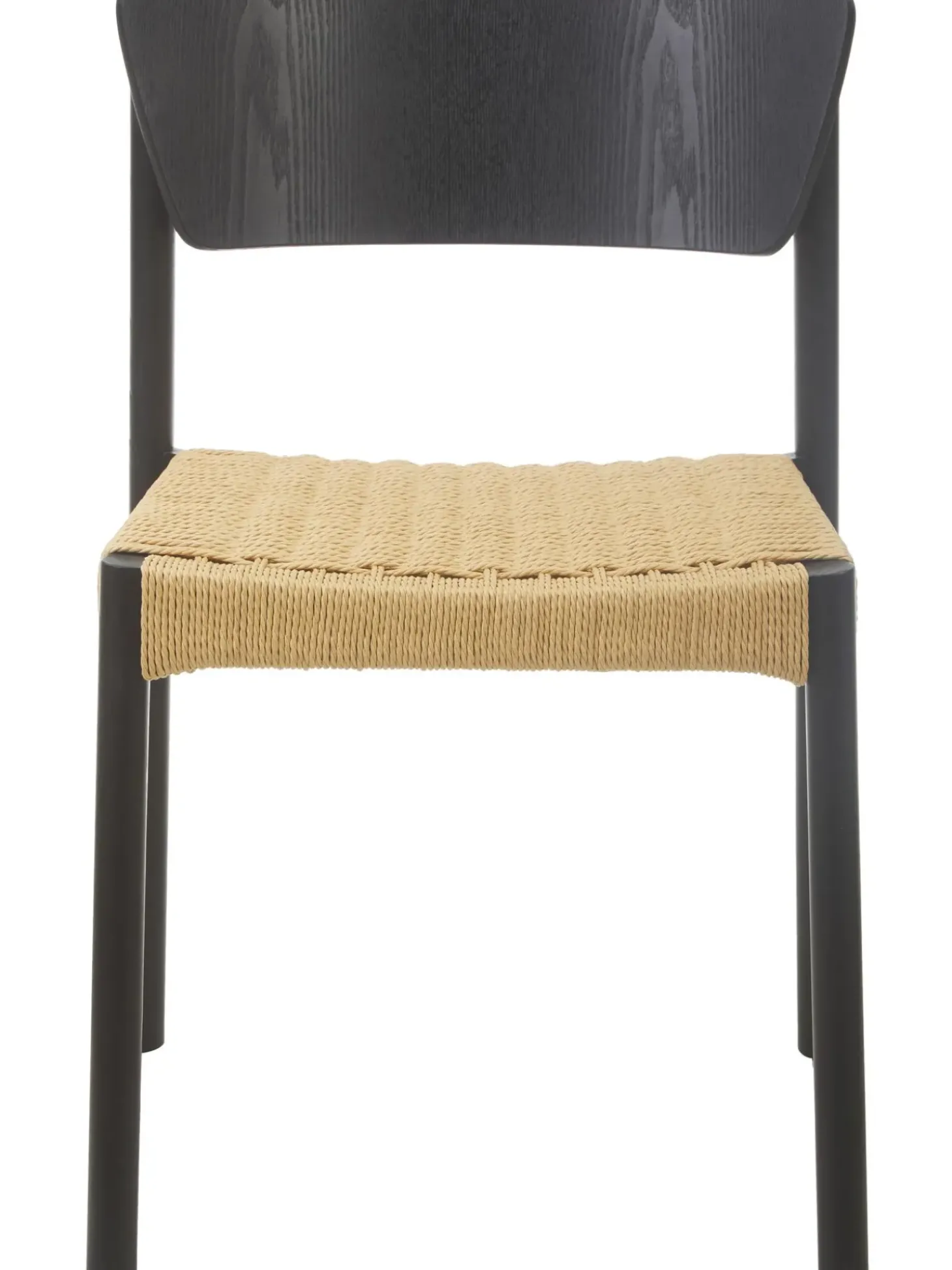 Sedia In Legno Con Seduta In Rattan Danny 2 Pz