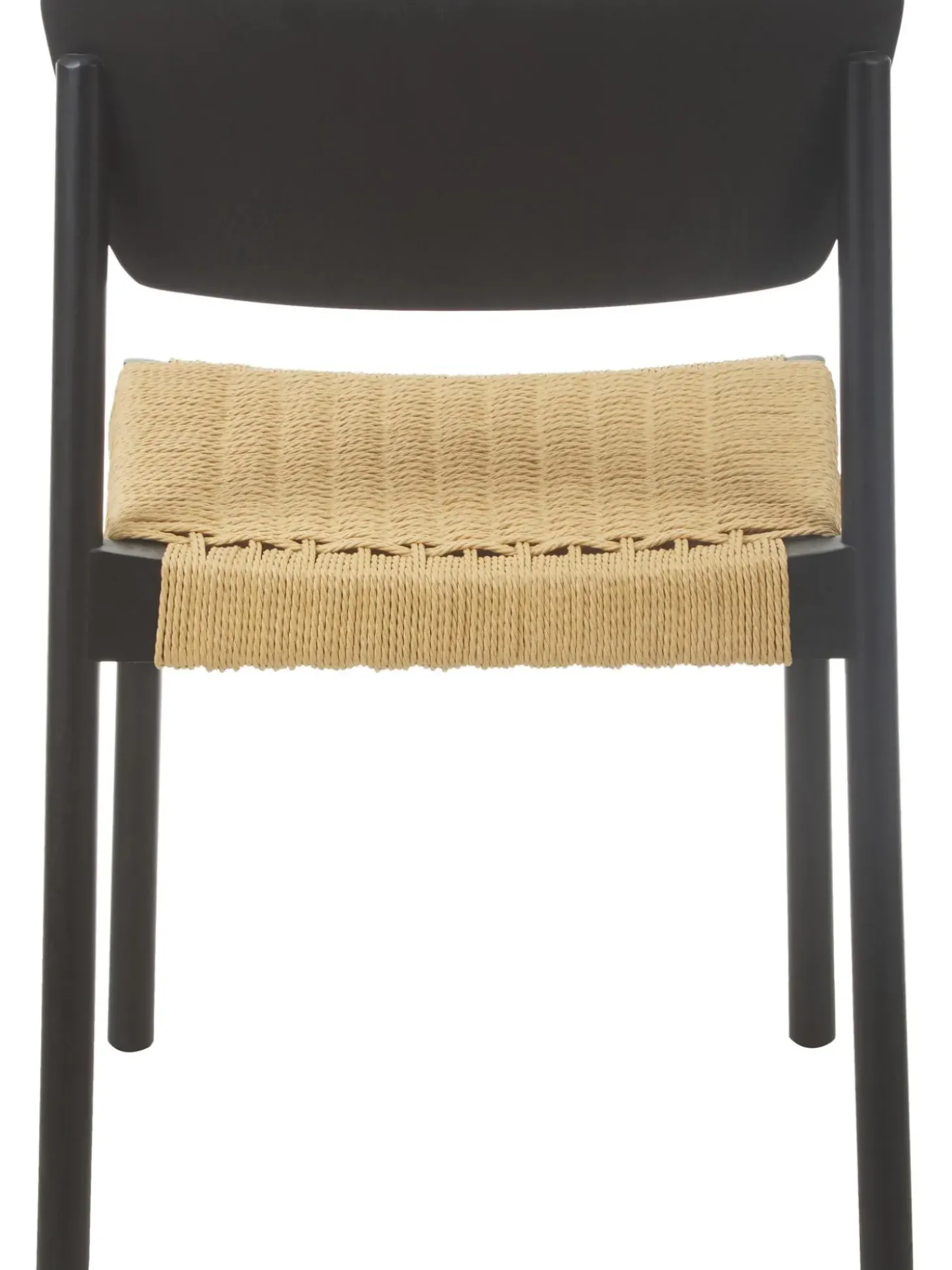 Sedia In Legno Con Seduta In Rattan Danny 2 Pz