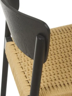 Sedia In Legno Con Seduta In Rattan Danny 2 Pz