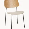 Sedia In Legno Con Seduta Imbottita Nadja 2 Pz