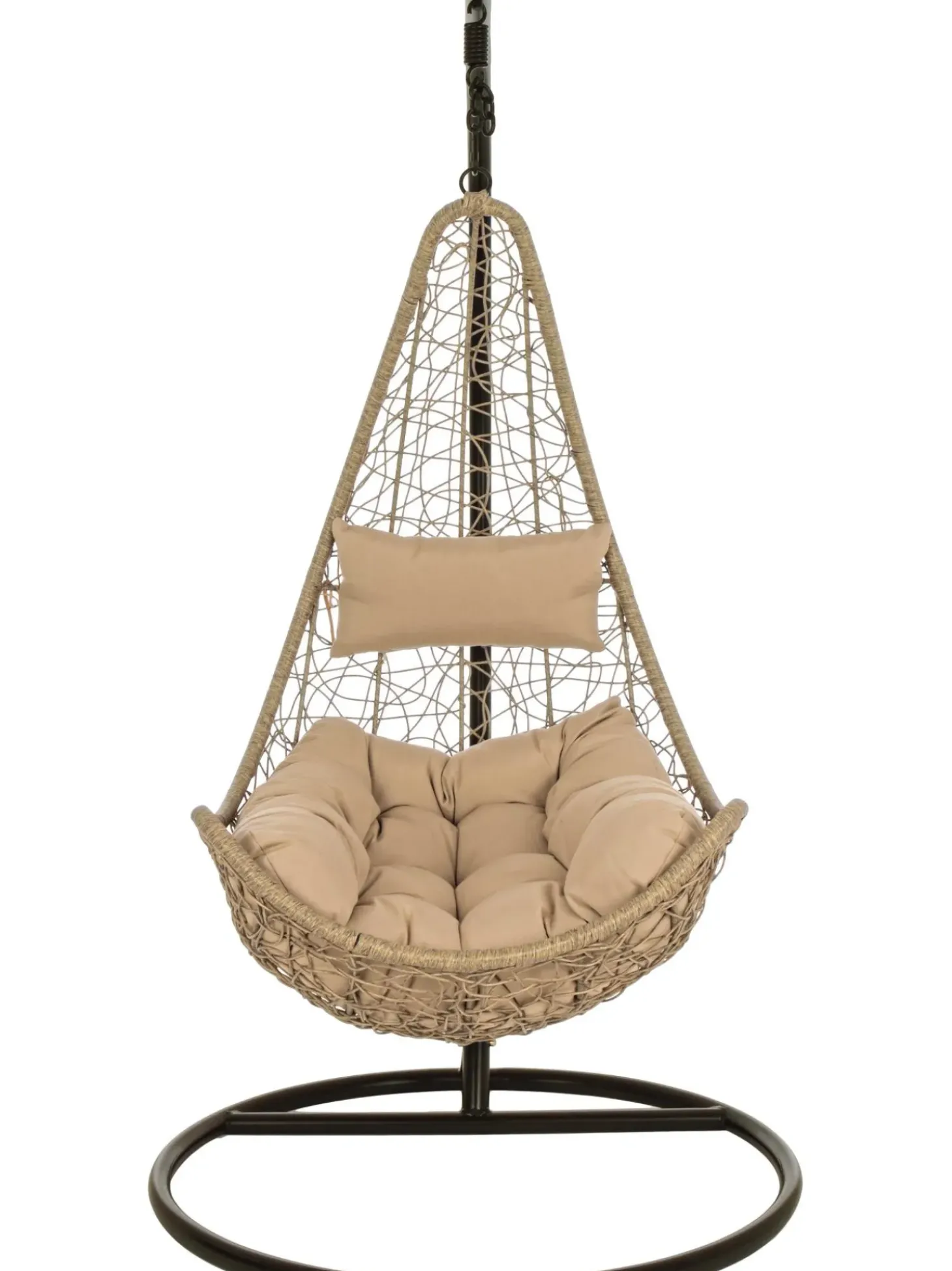 Sedia Sospesa Con Struttura In Metallo Amirantes