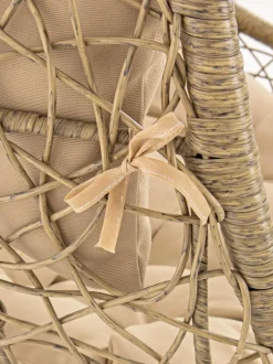 Sedia Sospesa Con Struttura In Metallo Amirantes