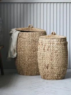 Set 2 Cesti Con Coperchio Laun