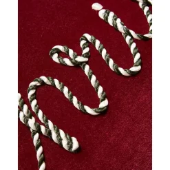 Set 2 Copricuscini In Velluto Rosso Jolly