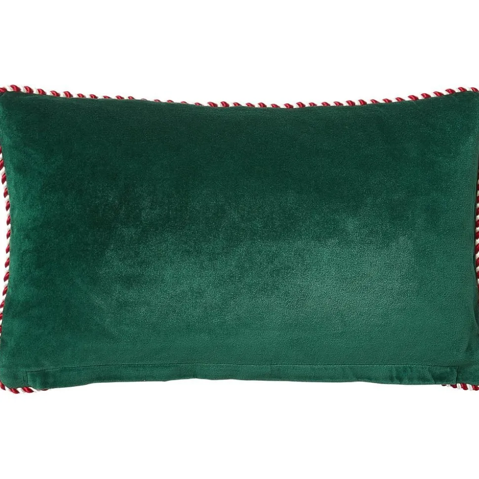 Set 2 Copricuscini In Velluto Verde Jolly