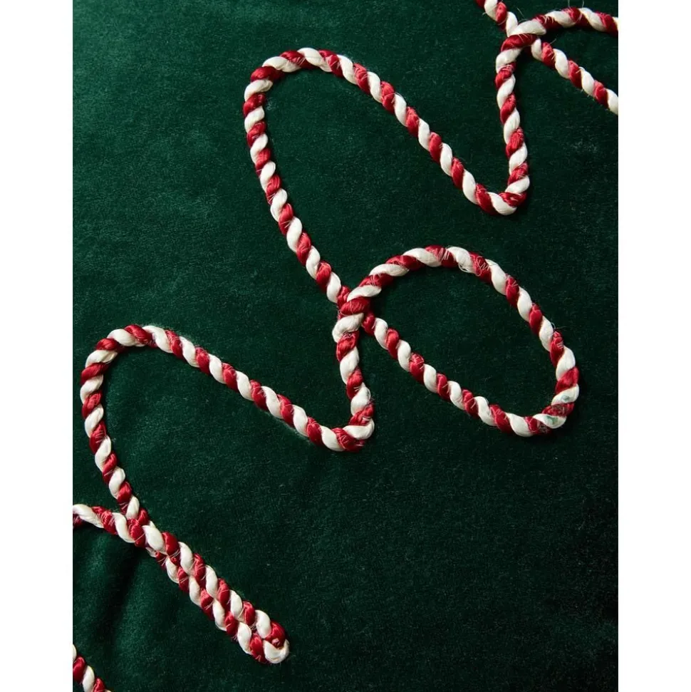 Set 2 Copricuscini In Velluto Verde Jolly