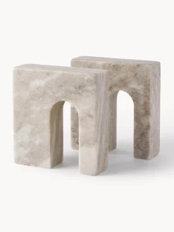 Set 2 Fermalibri In Marmo Kai