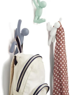 Set 3 Ganci Appendiabiti Da Parete Buddy