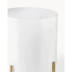 Set 2 Portavasi Alti In Metallo Mina