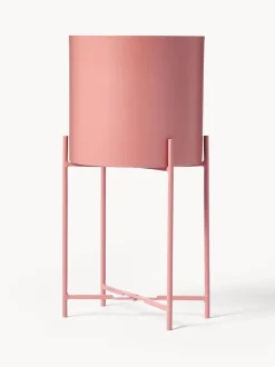 Set 2 Portavasi In Metallo Mina