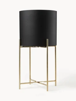 Set 2 Portavasi In Metallo Mina