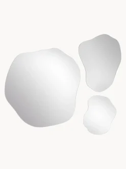 Set 3 Specchi Da Parete Dalla Forma Organica Senza Cornice Lia