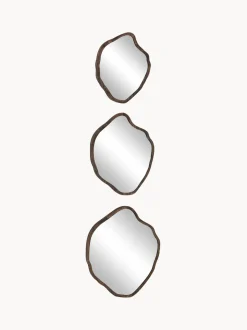 Set 3 Specchi Da Parete In Forma Organica Bello