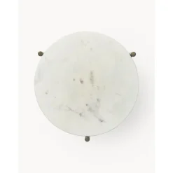 Set 2 Tavolini In Marmo Ella