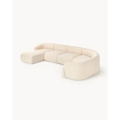 Set Divano Componibile In Boucle Sofia