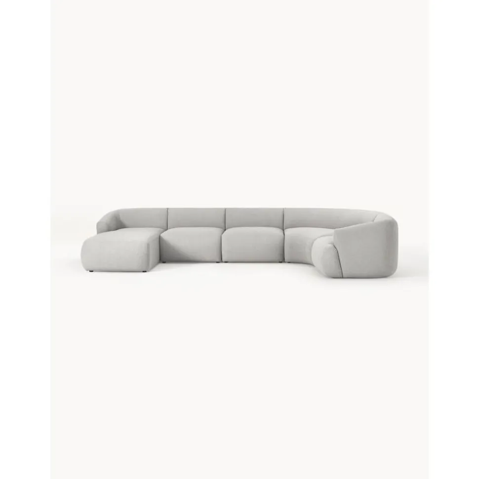 Set Divano Componibile In Boucle Sofia