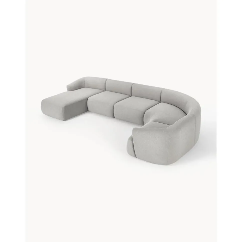 Set Divano Componibile In Boucle Sofia