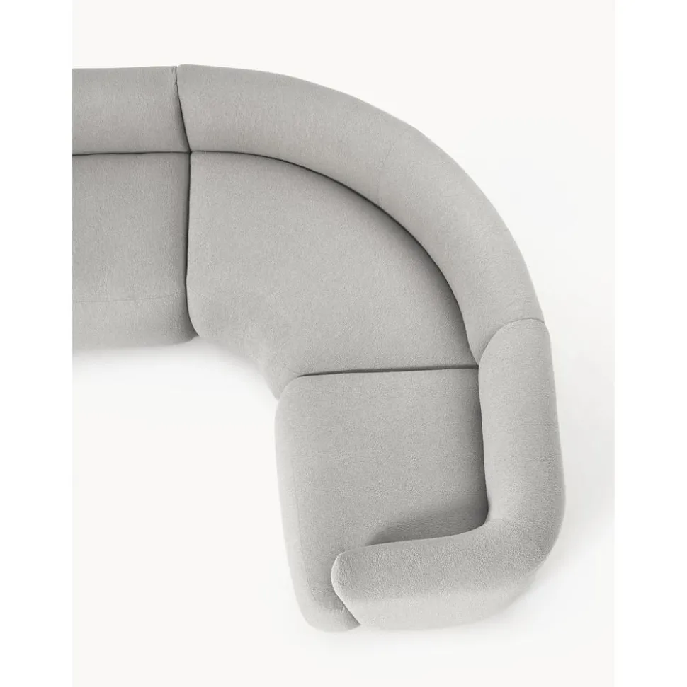 Set Divano Componibile In Boucle Sofia