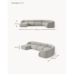 Set Divano Componibile Sofia