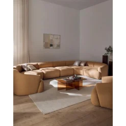 Set Divano Componibile Xl In Boucle Sofia