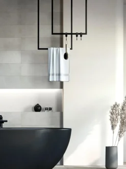 Set Porta Asciugamani In Metallo Tensi 2 Pz