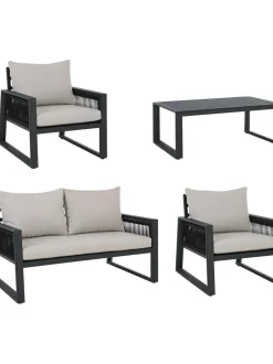 Set Salotto Da Giardino Captiva 3 Pz