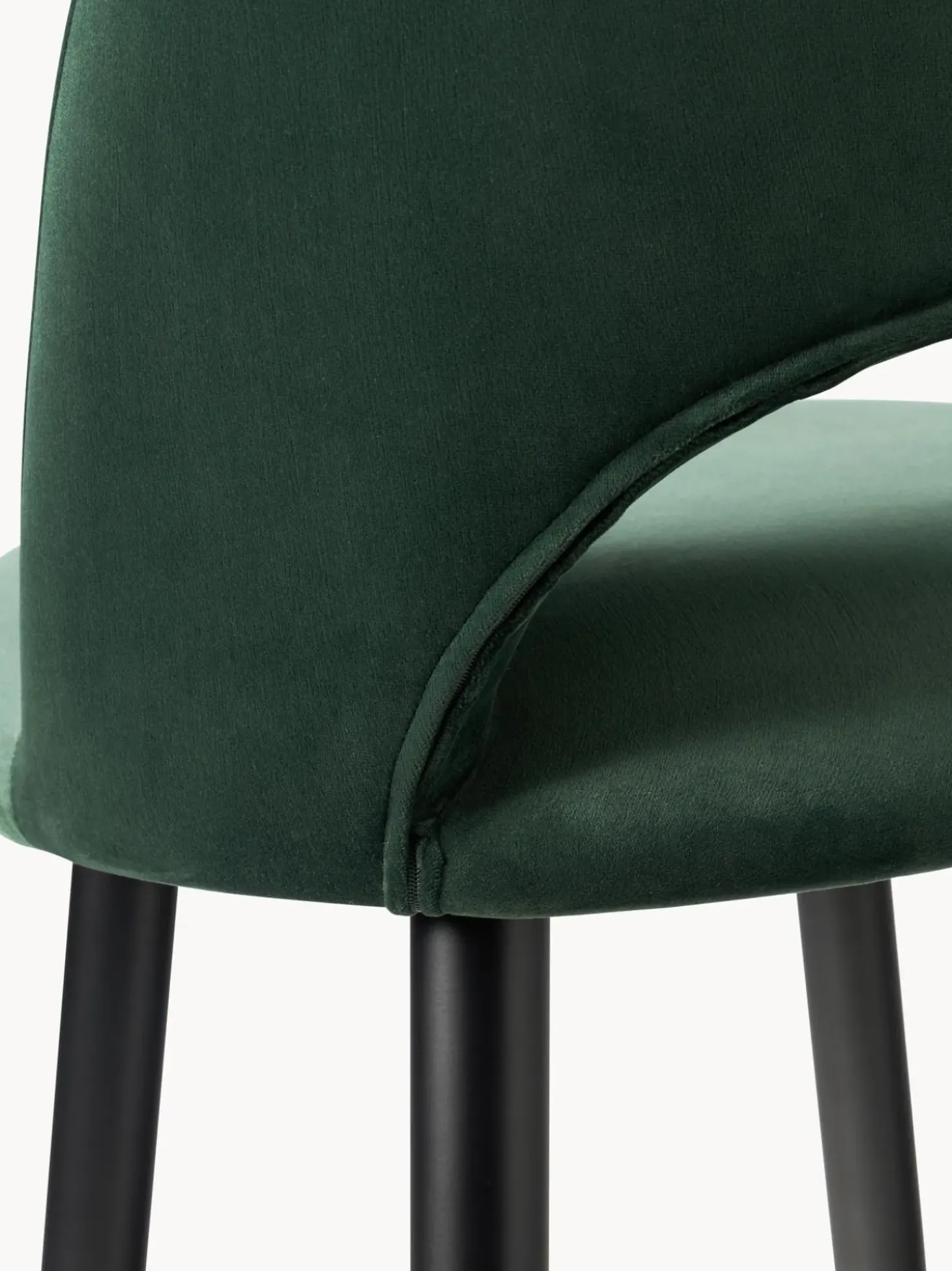 Sgabello Cucina In Velluto Rachel