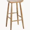 Sgabello Da Bar In Legno Di Mango Nino