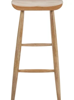 Sgabello Da Bar In Legno Di Mango Nino