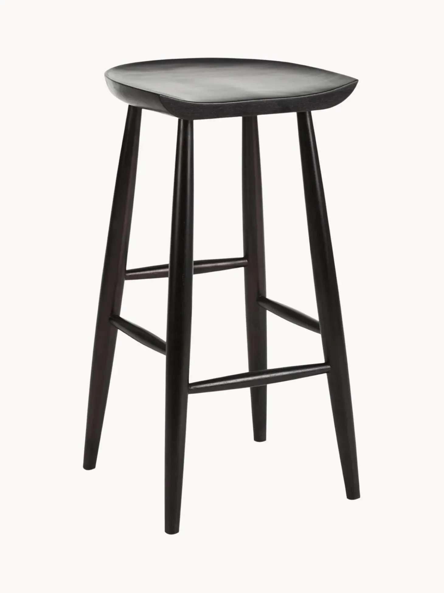 Sgabello Da Bar In Legno Di Mango Nino