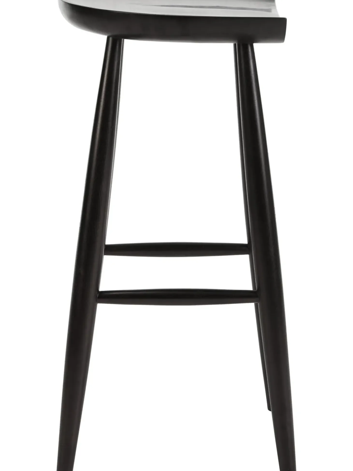 Sgabello Da Bar In Legno Di Mango Nino