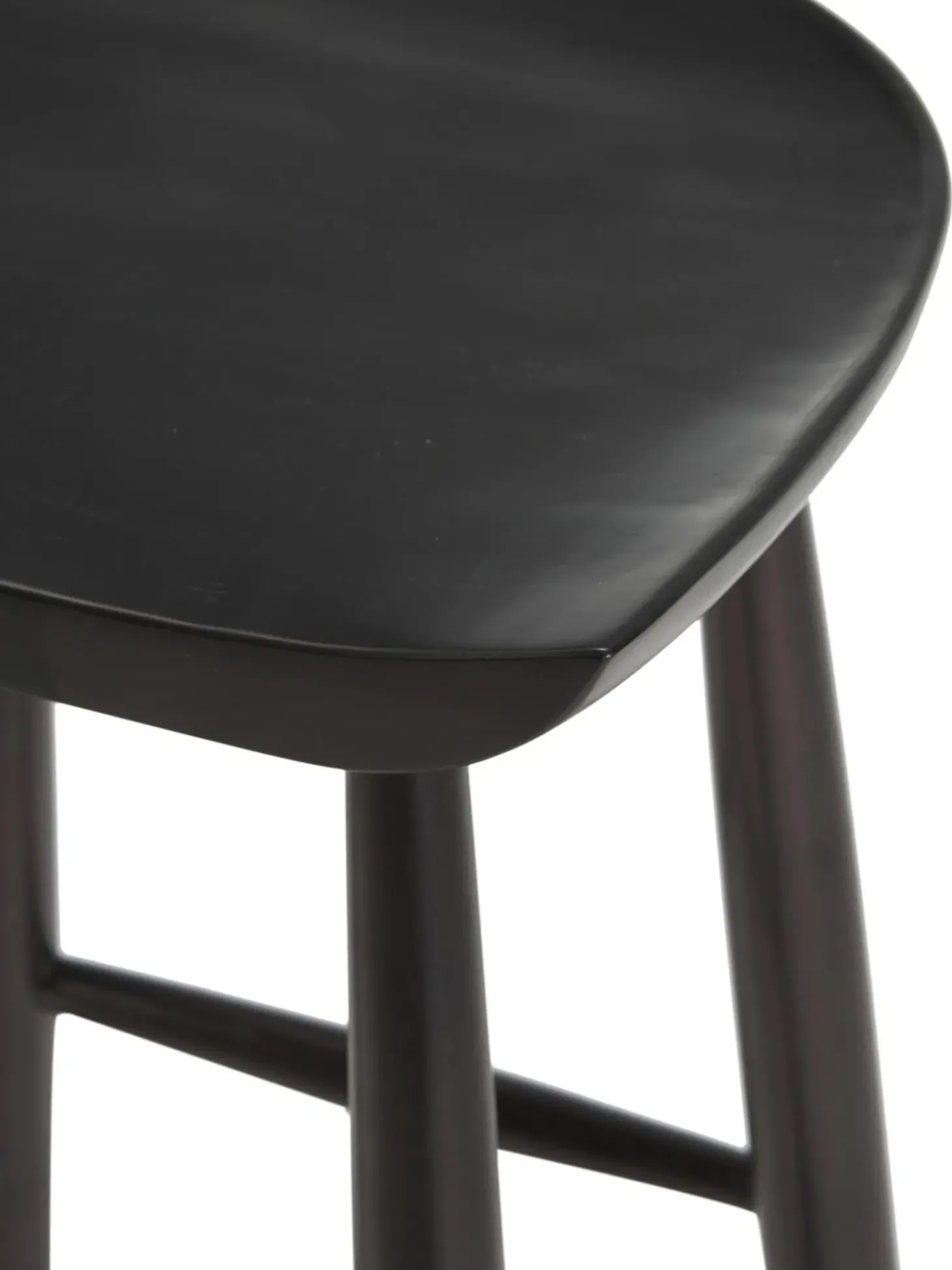 Sgabello Da Bar In Legno Di Mango Nino