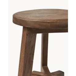 Sgabello In Legno Di Acacia Dingklik