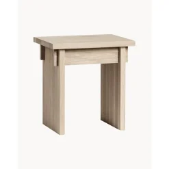 Sgabello In Legno Di Quercia Japanese