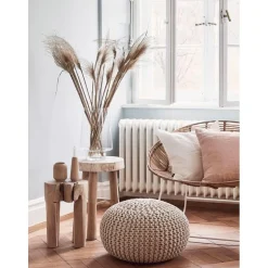 Sgabello In Legno Di Teak Java