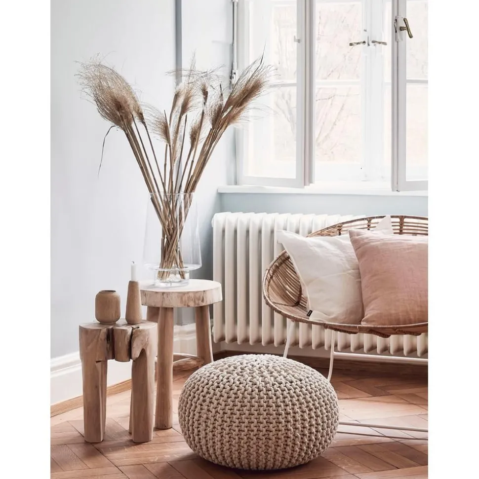 Sgabello In Legno Di Teak Java