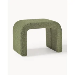 Sgabello In Tessuto Boucle Penelope