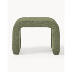 Sgabello In Tessuto Boucle Penelope