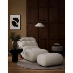 Sgabello In Tessuto Teddy Stanley