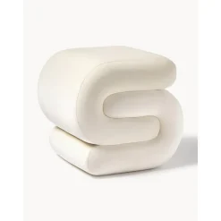 Sgabello In Velluto Merle