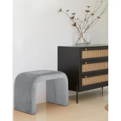 Sgabello In Velluto Penelope