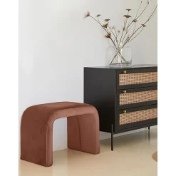 Sgabello In Velluto Penelope