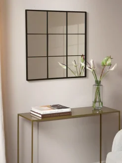 Specchio Angolare Da Parete Look Finestra Clarita